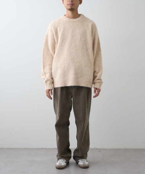 【セール】《10色展開》【WEB限定】シャギーオーバーサイズニット（ニット/セーター）｜CIAOPANIC TYPY（チャオパニックティピー）