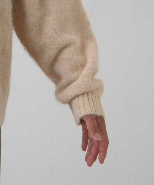 【セール】《10色展開》【WEB限定】シャギーオーバーサイズニット（ニット/セーター）｜CIAOPANIC TYPY（チャオパニックティピー）