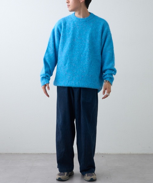 【セール】《10色展開》【WEB限定】シャギーオーバーサイズニット（ニット/セーター）｜CIAOPANIC TYPY（チャオパニックティピー）