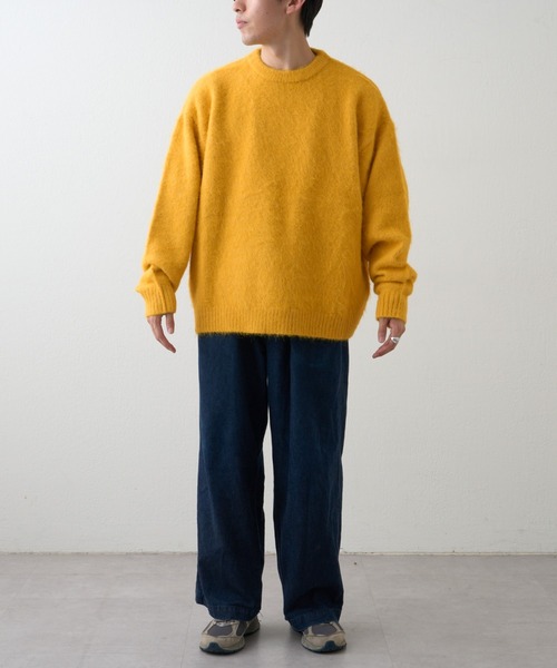 【セール】《10色展開》【WEB限定】シャギーオーバーサイズニット（ニット/セーター）｜CIAOPANIC TYPY（チャオパニックティピー）