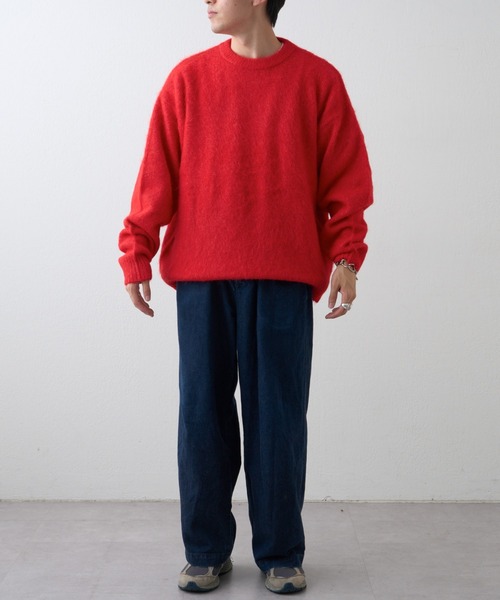 【セール】《10色展開》【WEB限定】シャギーオーバーサイズニット（ニット/セーター）｜CIAOPANIC TYPY（チャオパニックティピー）