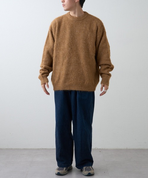 【セール】《10色展開》【WEB限定】シャギーオーバーサイズニット（ニット/セーター）｜CIAOPANIC TYPY（チャオパニックティピー）