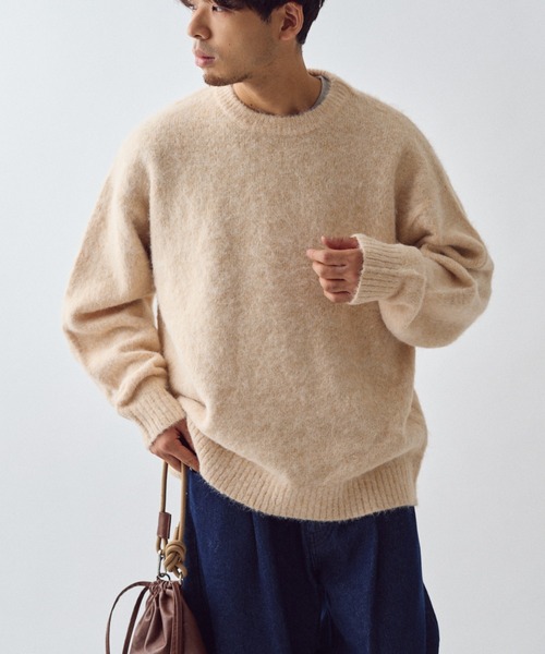 【セール】《10色展開》【WEB限定】シャギーオーバーサイズニット（ニット/セーター）｜CIAOPANIC TYPY（チャオパニックティピー）