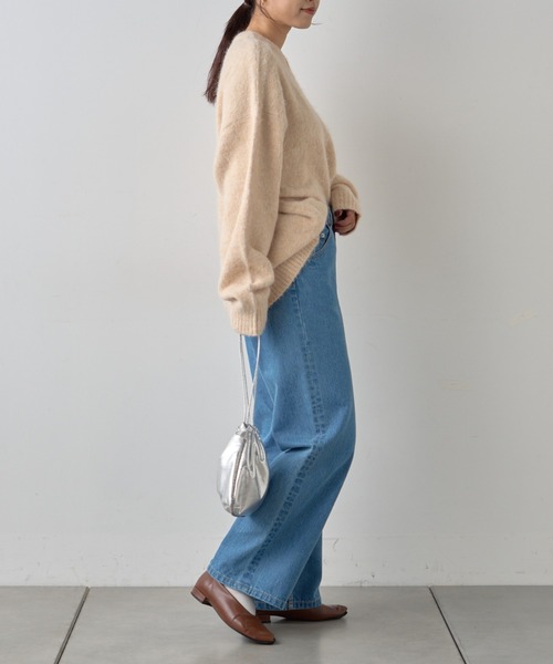 【セール】《10色展開》【WEB限定】シャギーオーバーサイズニット（ニット/セーター）｜CIAOPANIC TYPY（チャオパニックティピー）