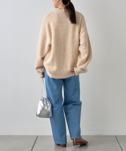 【セール】《10色展開》【WEB限定】シャギーオーバーサイズニット（ニット/セーター）｜CIAOPANIC TYPY（チャオパニックティピー）