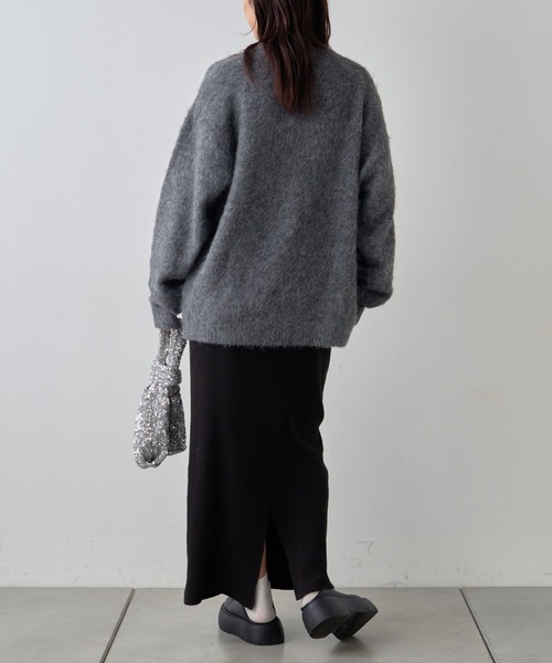 【セール】《10色展開》【WEB限定】シャギーオーバーサイズニット（ニット/セーター）｜CIAOPANIC TYPY（チャオパニックティピー）