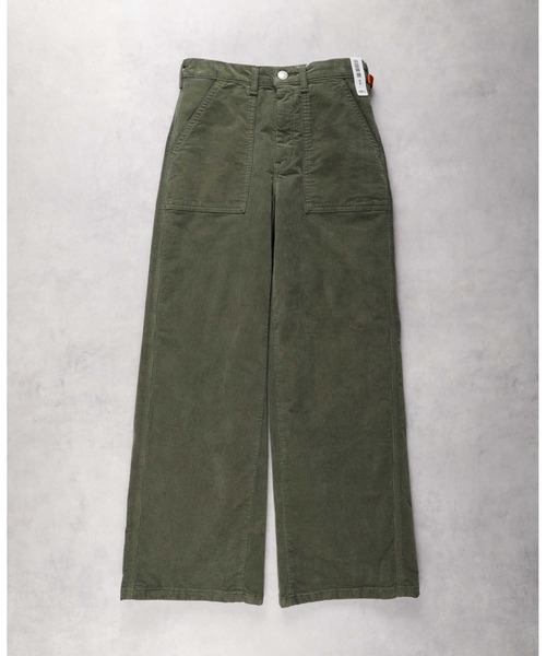 SOMETHING（サムシング）の「【SOMETHING】「BODY FIRE」ワイドパンツ（その他パンツ・レディース・グリーン・S/M/L/XS）」の5枚目の写真