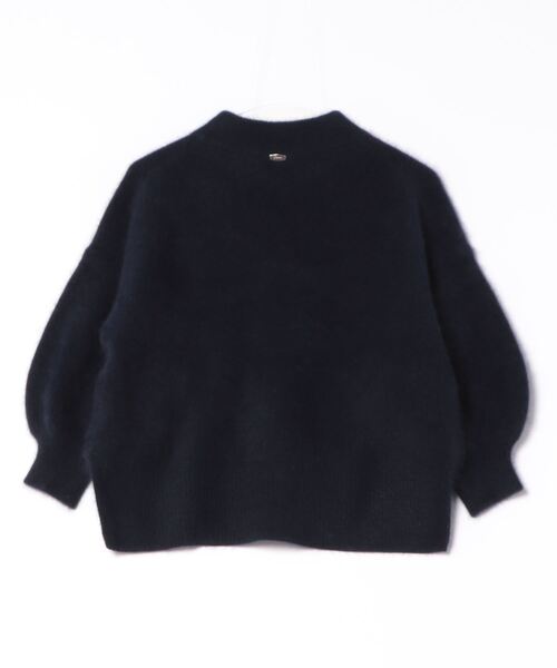 ラクーンボリュームスリーブモックネックニット（ニット/セーター