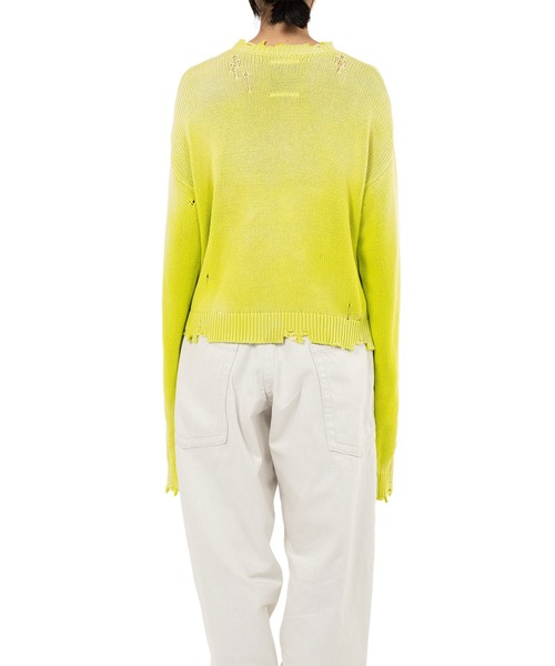 Maison MIHARA YASUHIRO(メゾンミハラヤスヒロ)の「Cat Jacquard Knit Sweater(ニット/セーター・レディース・ブラック・36/38)」の11枚目の写真