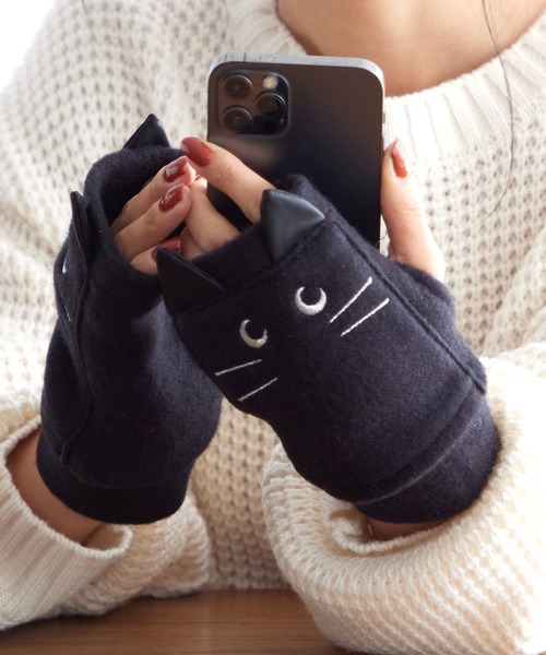 PUI PUI モルカー-第12話 Let's モルカーパーティ！ [Malieasy] 猫の足の手袋アニメコスチューム冬の温かい動物ポーハンドテーマパーティーハンドウェアアニメーションマスカレーデパ