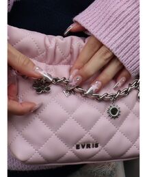 EVRIS | 【再生産決定！】キルティングモチーフチェーンBAG(ショルダーバッグ)