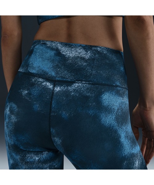 NIKE（ナイキ）の「ナイキ NIKE ナイキ  DF ワン HR AO 7/8 タイツ（タイツ/ストッキング・レディース・ブラック×ホワイト/ネイビー・S/M/L）」の6枚目の写真
