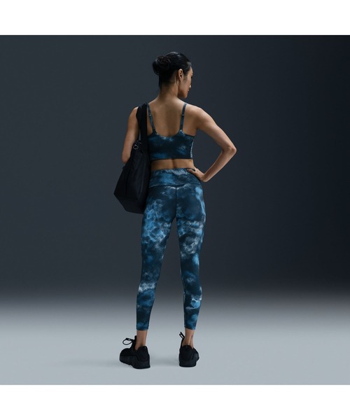 NIKE（ナイキ）の「ナイキ NIKE ナイキ  DF ワン HR AO 7/8 タイツ（タイツ/ストッキング・レディース・ブラック×ホワイト/ネイビー・S/M/L）」の9枚目の写真