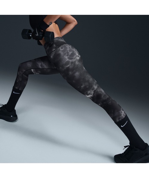 NIKE（ナイキ）の「ナイキ NIKE ナイキ  DF ワン HR AO 7/8 タイツ（タイツ/ストッキング・レディース・ブラック×ホワイト/ネイビー・S/M/L）」の12枚目の写真
