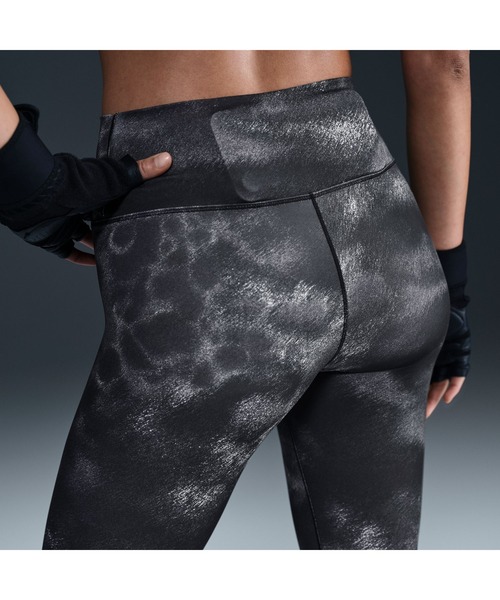 NIKE（ナイキ）の「ナイキ NIKE ナイキ  DF ワン HR AO 7/8 タイツ（タイツ/ストッキング・レディース・ブラック×ホワイト/ネイビー・S/M/L）」の13枚目の写真