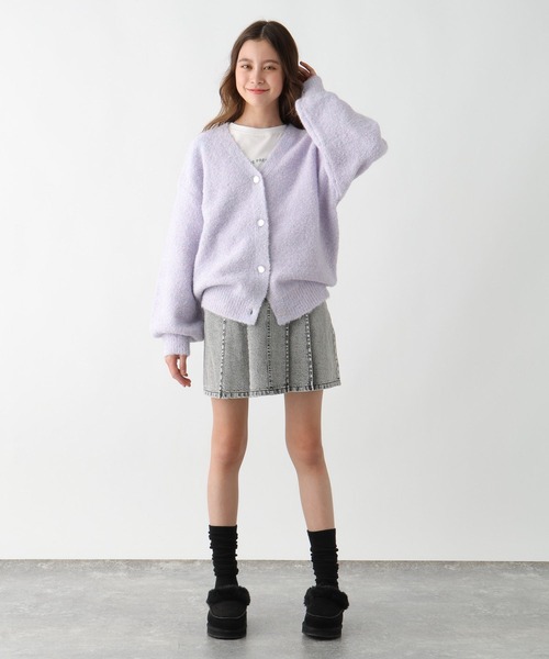 GLOBAL WORK（グローバルワーク）の「CHEER ONデニムスカート/147414（デニムスカート・キッズ・ブラック系その他/ブルー/ライトブルー/ブラック/グレー/ブルー系その他4・130cm/140cm/150cm/160cm）」の22枚目の写真