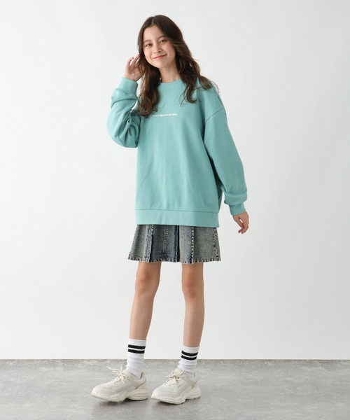 GLOBAL WORK（グローバルワーク）の「CHEER ONデニムスカート/147414（デニムスカート・キッズ・ブラック系その他/ブルー/ライトブルー/ブラック/グレー/ブルー系その他4・130cm/140cm/150cm/160cm）」の18枚目の写真