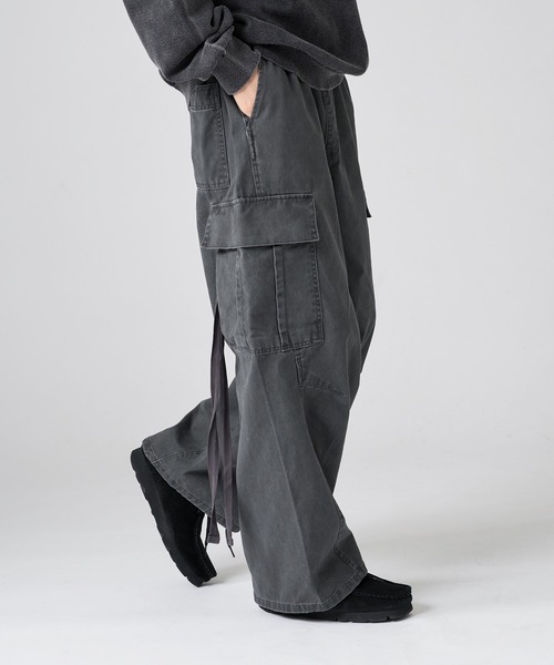 kutir（クティール）の「VINTAGE LIKE WIDE CARGO PANTS/ヴィンテージ