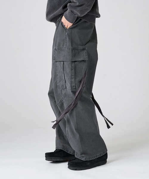 kutir（クティール）の「VINTAGE LIKE WIDE CARGO PANTS/ヴィンテージ