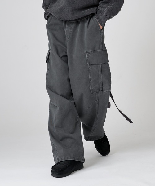 kutir（クティール）の「VINTAGE LIKE WIDE CARGO PANTS/ヴィンテージ