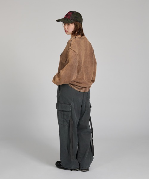 kutir(クティール)の「VINTAGE LIKE WIDE CARGO PANTS/ヴィンテージライクワイドカーゴパンツ(カーゴパンツ・メンズ・カーキ/ブラック・LARGE/MEDIUM/SMALL)」の17枚目の写真
