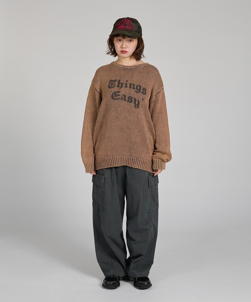 kutir(クティール)の「VINTAGE LIKE WIDE CARGO PANTS/ヴィンテージライクワイドカーゴパンツ(カーゴパンツ・メンズ・カーキ/ブラック・LARGE/MEDIUM/SMALL)」の13枚目の写真