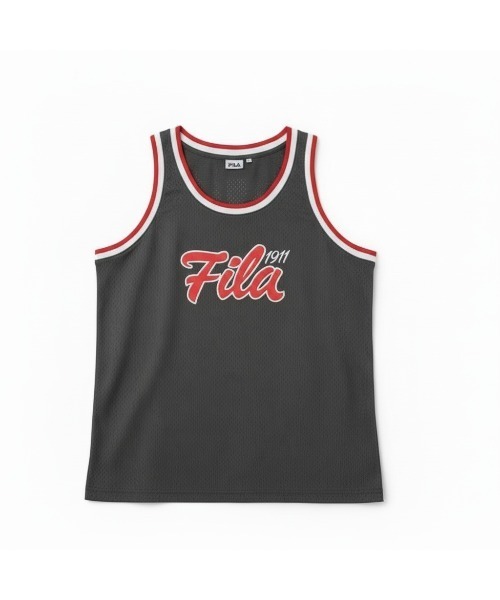 FILA(フィラ)の「バスケットボールタンク(タンクトップ・メンズ・ブルー/ブラック/ネイビー・LL/L/M)」の8枚目の写真
