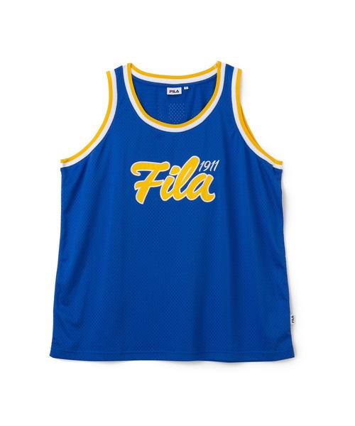 FILA(フィラ)の「バスケットボールタンク(タンクトップ・メンズ・ブルー/ブラック/ネイビー・LL/L/M)」の9枚目の写真