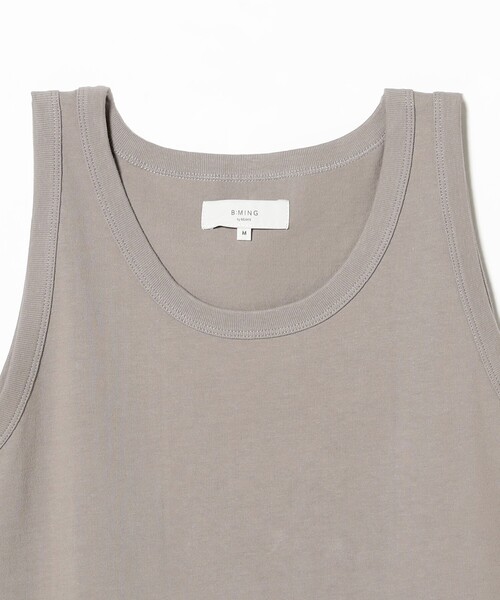B:MING by BEAMS(ビーミングバイビームス)の「ワイド フィット クルーネック タンクトップ(タンクトップ・メンズ・ブラック/ブラウン系その他5/オフホワイト・L/XL/S/M)」の11枚目の写真
