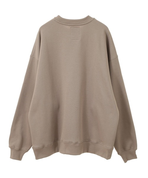 CRAFT STANDARD BOUTIQUE(クラフトスタンダードブティック)の「【ユニセックス】裏起毛クルーネックスウェット(スウェット・レディース・ネイビー/アイボリー/ブラック/グレイッシュベージュ・M/XL/L)」の9枚目の写真
