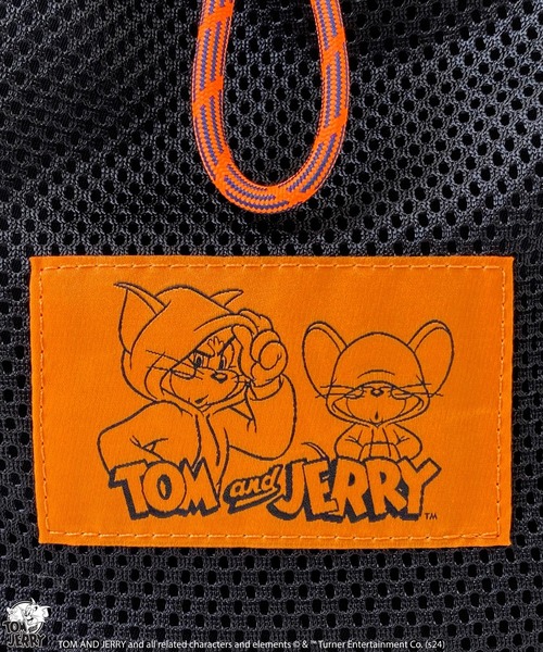 Tom＆Jerry（トムアンドジェリー）の「【公式】TOM and JERRY　フーディー ショルダーバッグ（ショルダーバッグ・レディース・ブラック/カーキ・FREE）」の5枚目の写真