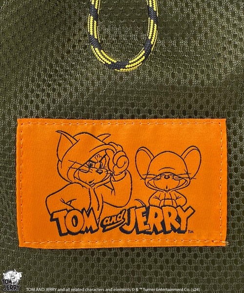 Tom＆Jerry（トムアンドジェリー）の「【公式】TOM and JERRY　フーディー ショルダーバッグ（ショルダーバッグ・レディース・ブラック/カーキ・FREE）」の10枚目の写真