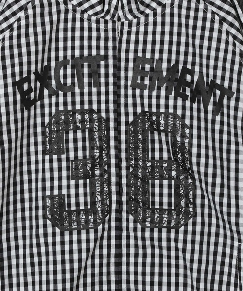 10C REPIPI（ジューシーレピピ）の「【10C REPIPI】ギンガムチェックトラックジャケット（その他アウター・キッズ・ブラック/ブルー・130cm/110cm/120cm）」の9枚目の写真