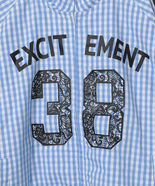 10C REPIPI（ジューシーレピピ）の「【10C REPIPI】ギンガムチェックトラックジャケット（その他アウター・キッズ・ブラック/ブルー・130cm/110cm/120cm）」の10枚目の写真