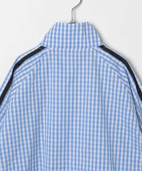 10C REPIPI（ジューシーレピピ）の「【10C REPIPI】ギンガムチェックトラックジャケット（その他アウター・キッズ・ブラック/ブルー・130cm/110cm/120cm）」の8枚目の写真