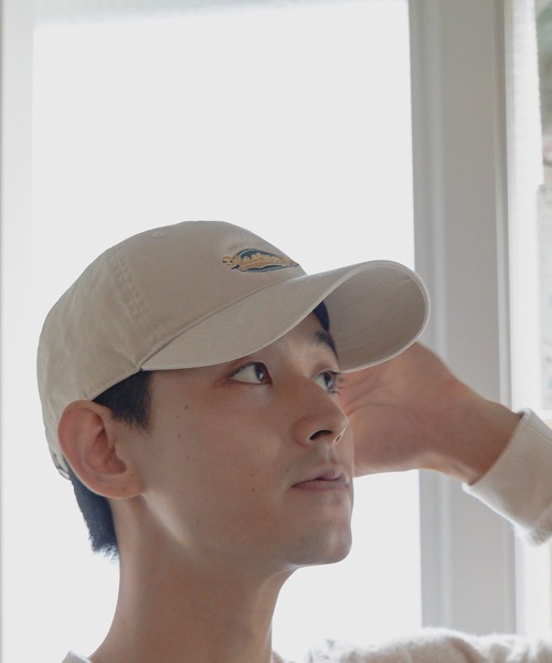 niko and...（ニコアンド）の「カラー刺繍コットンキャップ（キャップ・メンズ・アイボリー/ブラック/グレー/グリーン/モカ/ネイビー/レッド/チャコール/カーキ/ブラウン/ボルドー・FREE）」の7枚目の写真