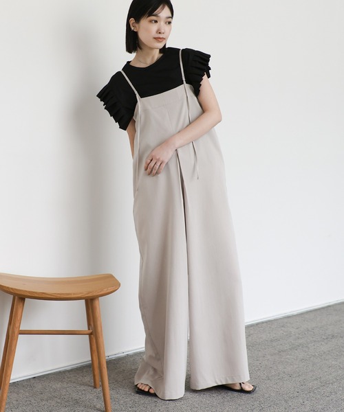 select MOCA Et(セレクトモカエト)の「【Et】プリーツスリーブTシャツ(Tシャツ/カットソー・レディース・ホワイト/ブラック/グレー・FREE)」の18枚目の写真