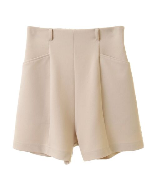 earth music&ecology(アースミュージックアンドエコロジー)の「ベルト付きショートパンツ(その他パンツ・レディース・ブラック/ライトベージュ・M/S)」の6枚目の写真