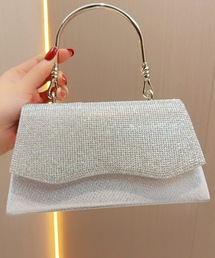 【ほぼ未使用品】シルバー/パーティーバッグ/結婚式/お呼ばれ【美品】即日発送可 楽天市場】パーティーバッグ 結婚式 バッグ フォーマルバッグ