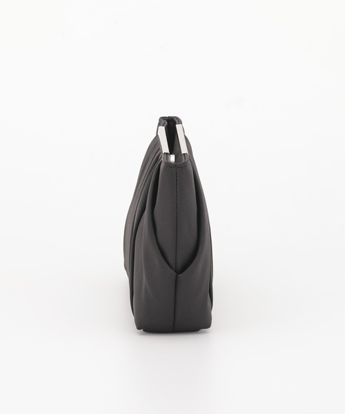 haremode（ハレモード）の「タックデザイン パーティ オケージョン バッグ（クラッチバッグ・レディース・ベージュ/ブラック/シルバー・FREE）」の18枚目の写真