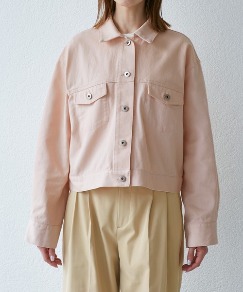 ROPE' PICNIC(ロペピクニック)の「PINKデニムジャケット(デニムジャケット・レディース・ピンク・38)」の13枚目の写真