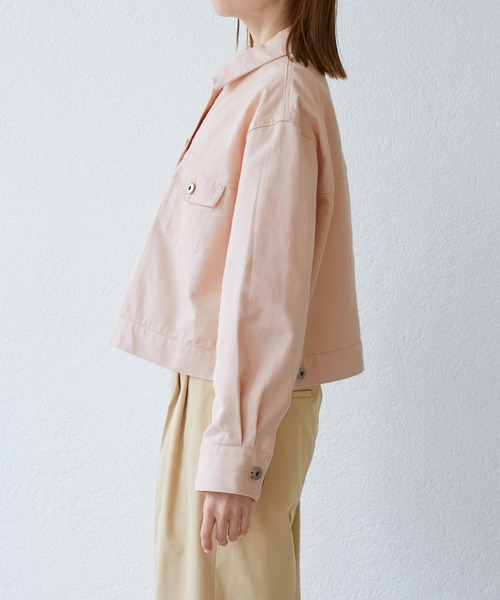 ROPE' PICNIC(ロペピクニック)の「PINKデニムジャケット(デニムジャケット・レディース・ピンク・38)」の14枚目の写真