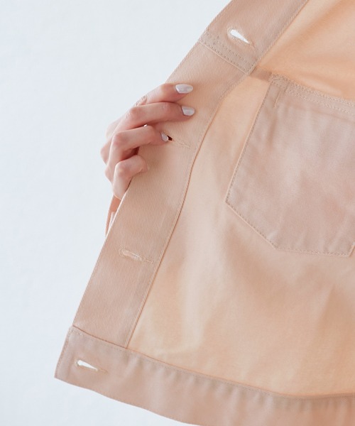 ROPE' PICNIC(ロペピクニック)の「PINKデニムジャケット(デニムジャケット・レディース・ピンク・38)」の21枚目の写真