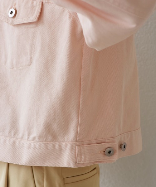 ROPE' PICNIC(ロペピクニック)の「PINKデニムジャケット(デニムジャケット・レディース・ピンク・38)」の22枚目の写真