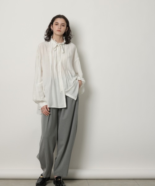 CADUNE（カデュネ）の「起毛カーウ゛ィーパンツ（その他パンツ）」 - WEAR CADUNE カデュネ カーヴィーパンツ