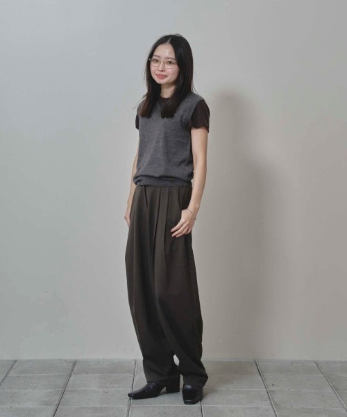 Squaretoe Leather Sabot（スリッポン）｜TODAYFUL（トゥデイ