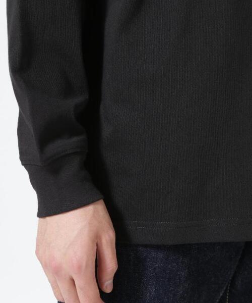 THE NORTH FACE（ザノースフェイス）の「THE NORTH FACE/ザ・ノース・フェイス　L/S Back Square Logo Tee（Tシャツ/カットソー・メンズ・ホワイト/ブラック・L/XL/M/S）」の8枚目の写真