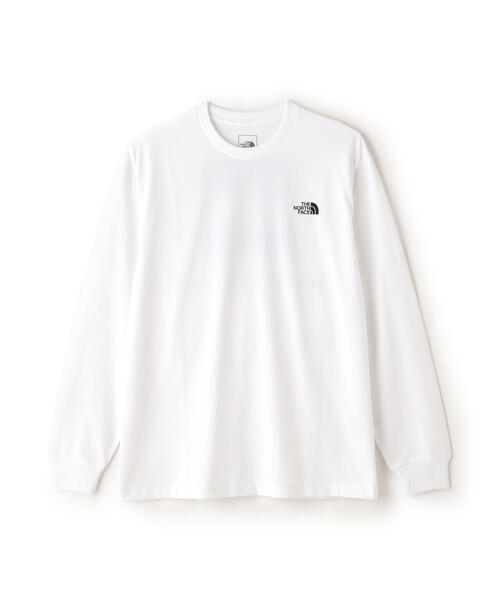 THE NORTH FACE（ザノースフェイス）の「THE NORTH FACE/ザ・ノース・フェイス　L/S Back Square Logo Tee（Tシャツ/カットソー・メンズ・ホワイト/ブラック・L/XL/M/S）」の21枚目の写真