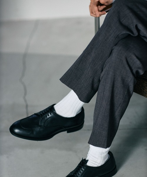 【新品】ナノユニバース「Damerino」セットアップ【上M/下L】ゾノ セール】「Damerino」ドビークロスストレッチセットアップ