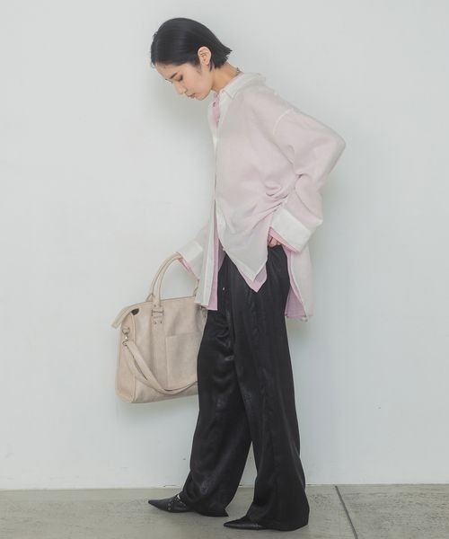 ma様/専用 セール】テンセルリネンシアーシャツ LS/327182（シャツ/ブラウス